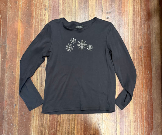 charter club black Tops, medium