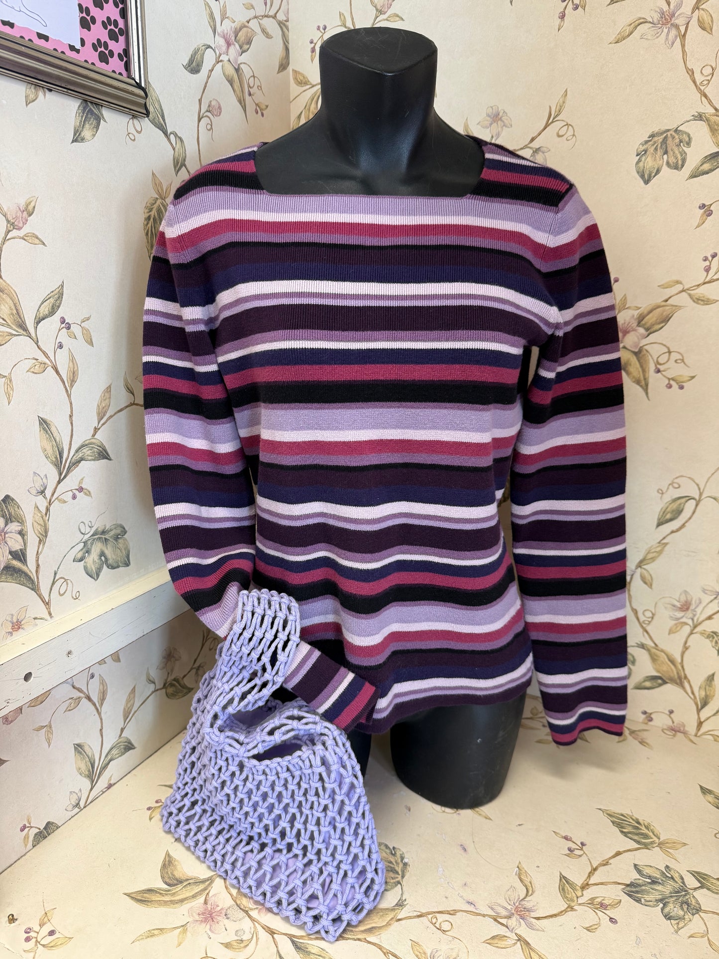 Casual Corner purple Tops, small