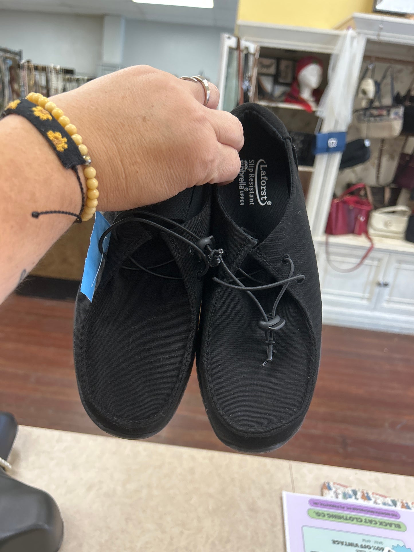 laforst black Shoes, 7.5