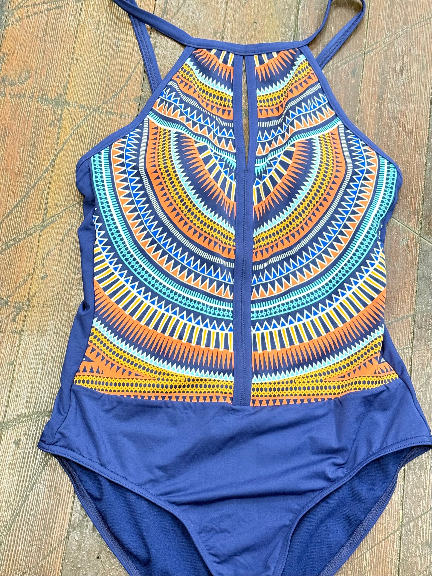Jag Navy Swimsuits, L