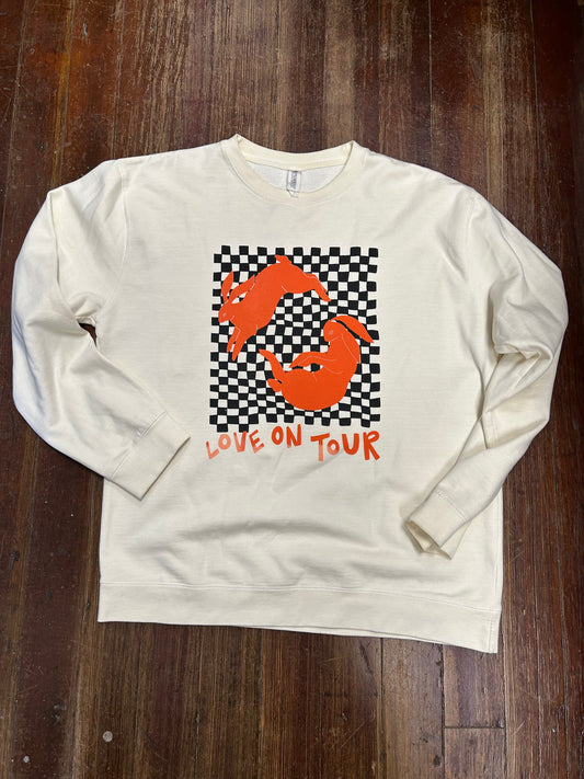 Independent cream Crewnecks, large