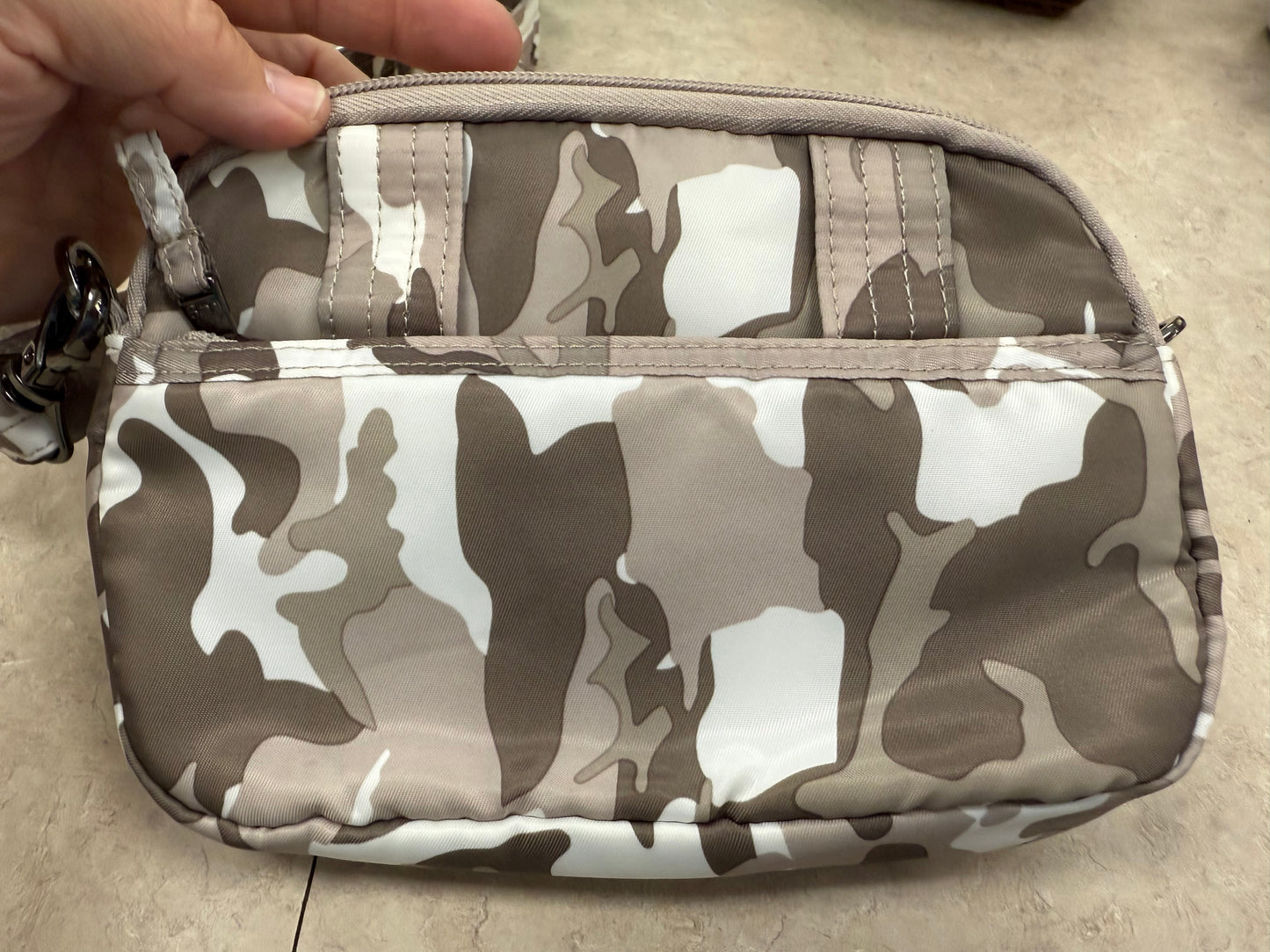 Lug Tan Camo Belt Bag, Crossbody