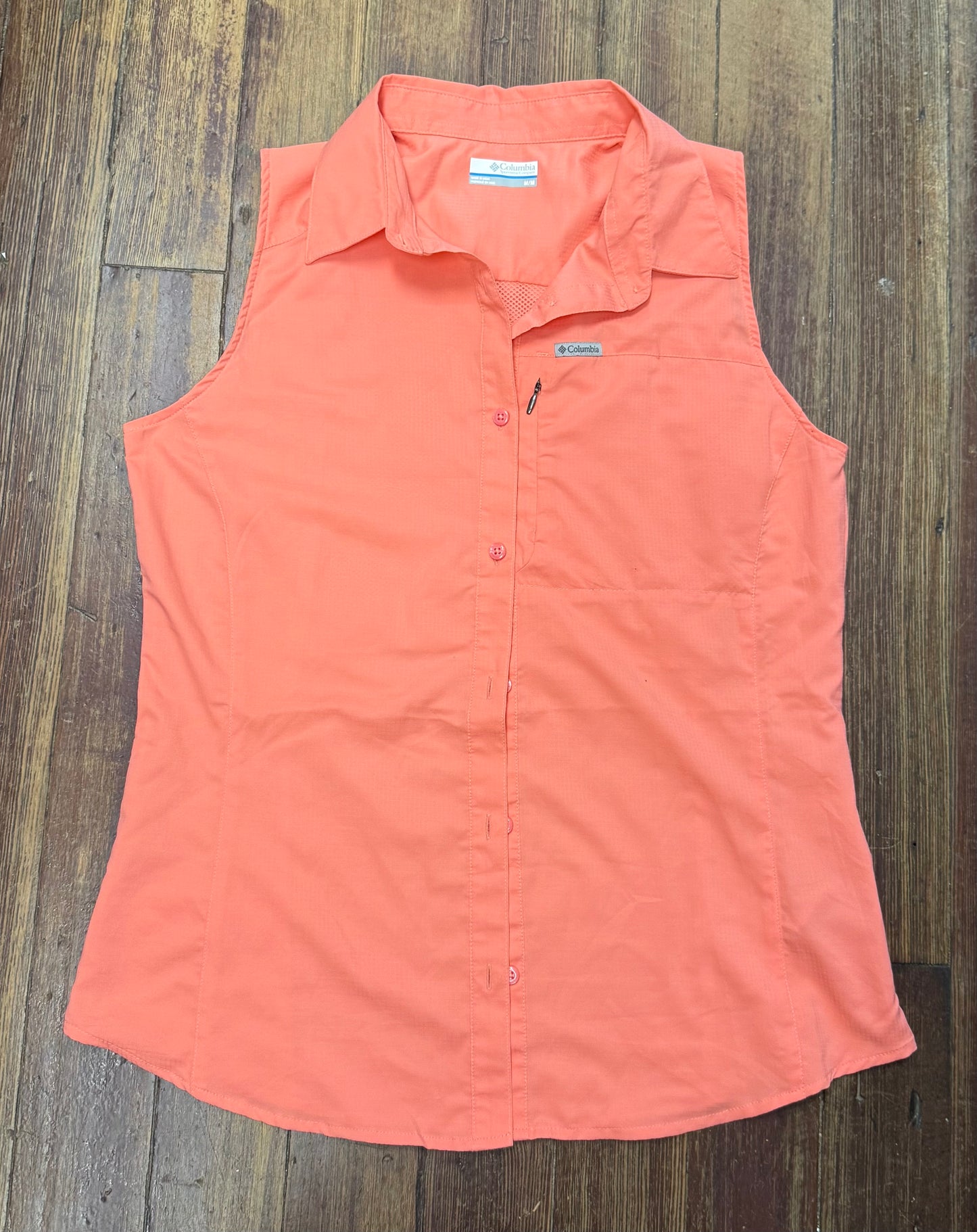 Columbia orange Tank Tops, medium