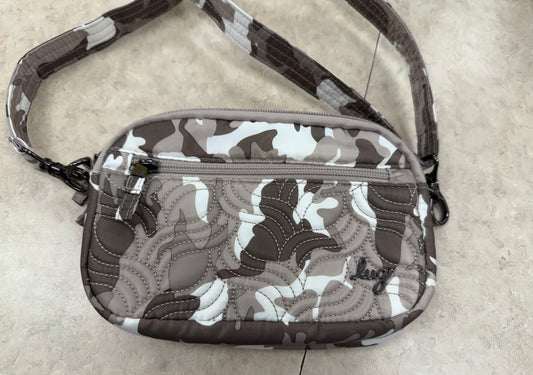 Lug Tan Camo Belt Bag, Crossbody