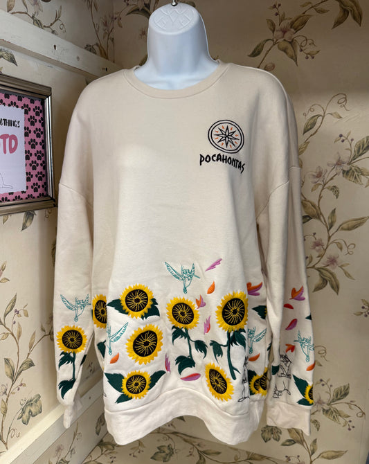 Disney Cream Tops, S