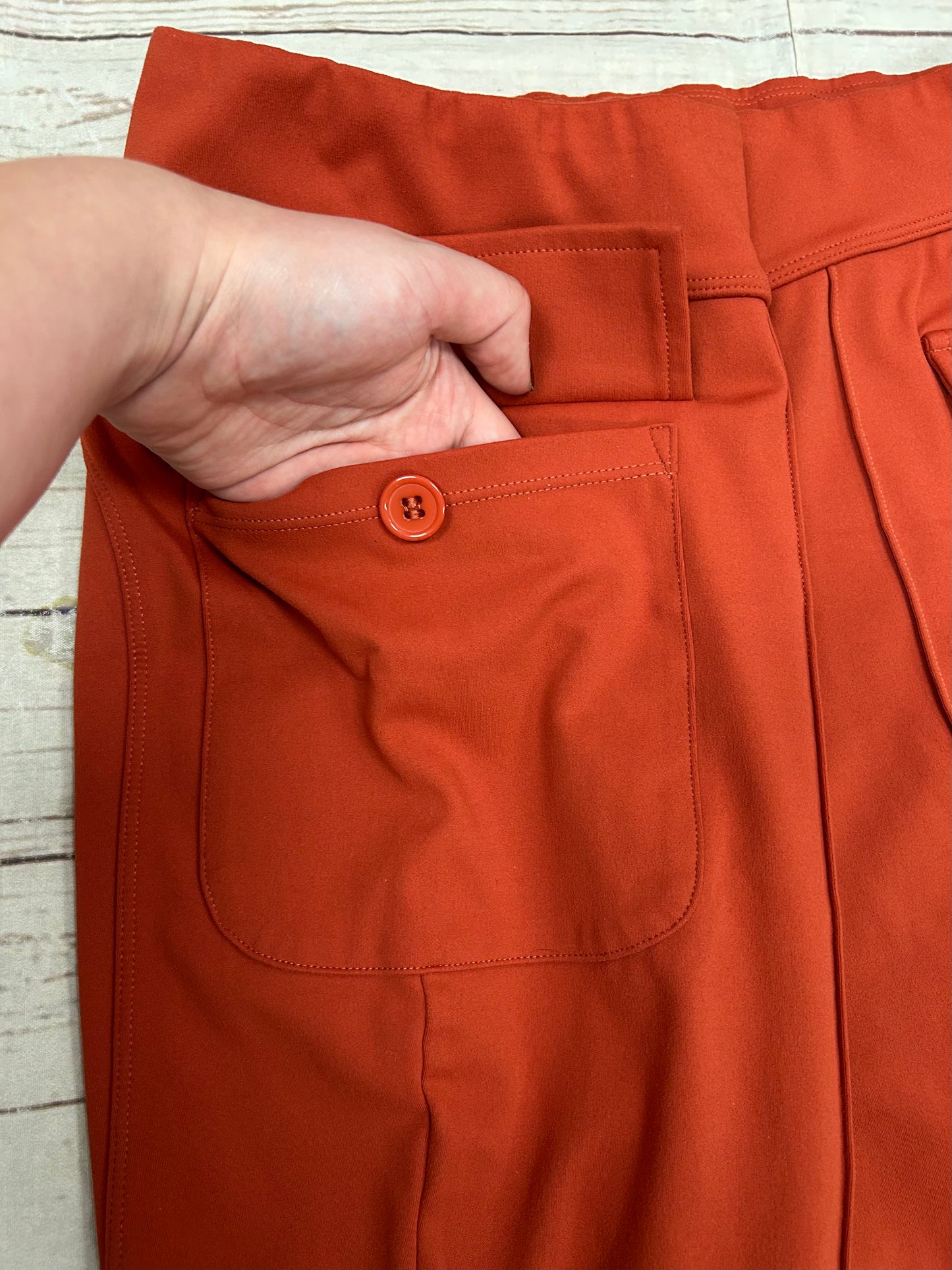 Halara Orange Pants, XL Petite