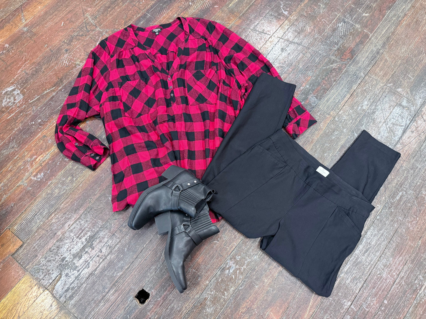 Torrid buffalo plaid Tops, 5xl