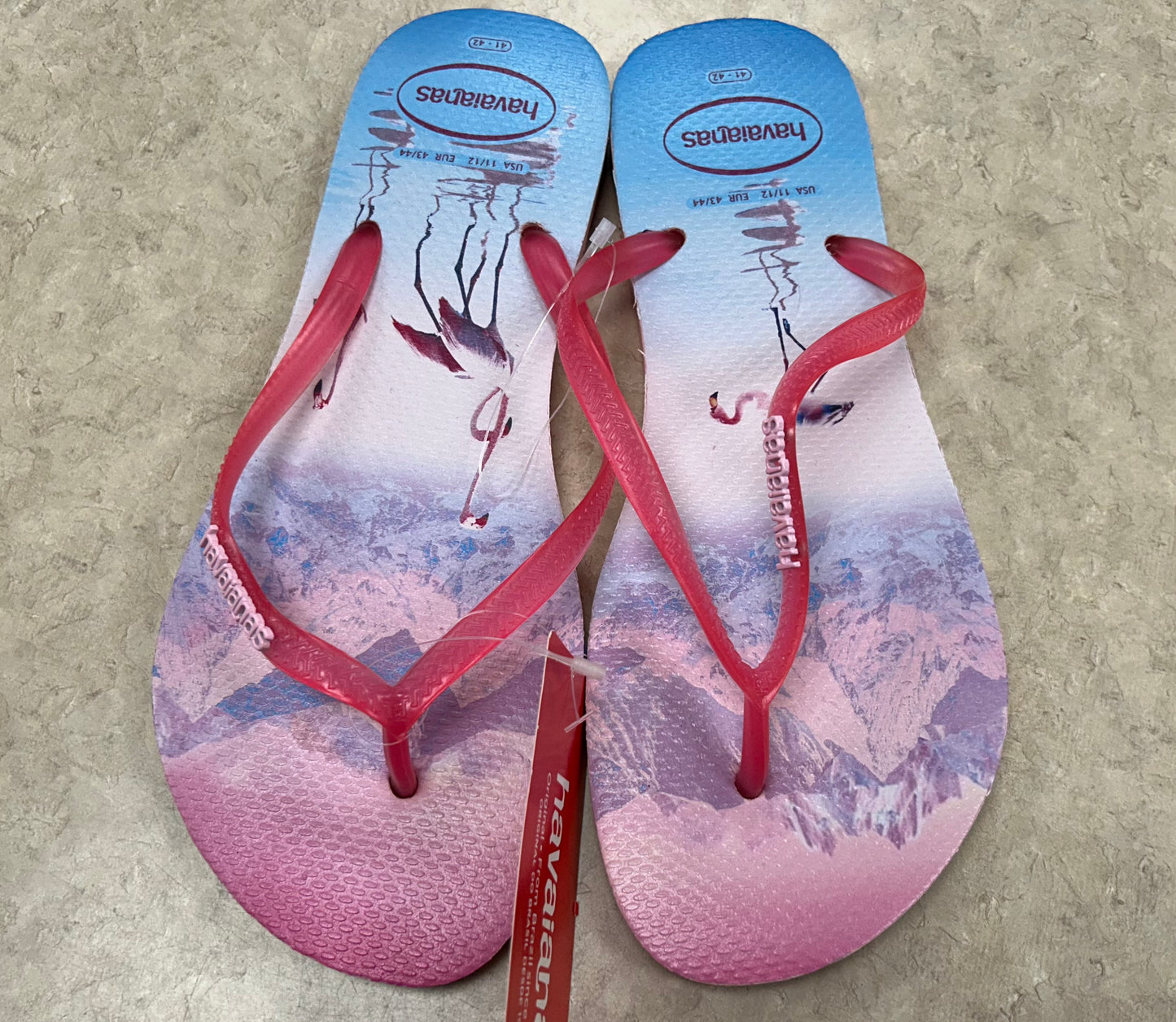 Havaianas Pink Sandals, 11/12