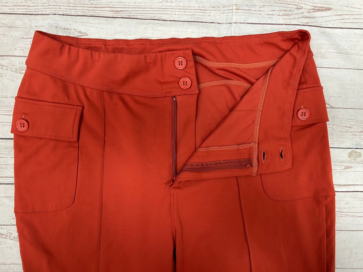 Halara Orange Pants, XL Petite