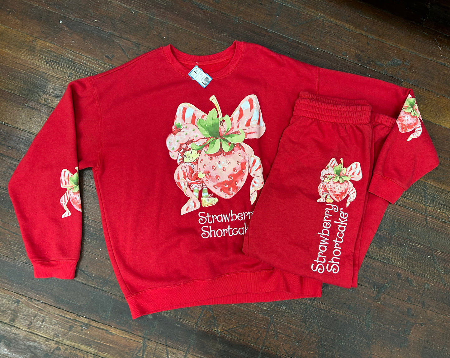 Strawberry Shortcake Red Loungewear, 2XL/XL