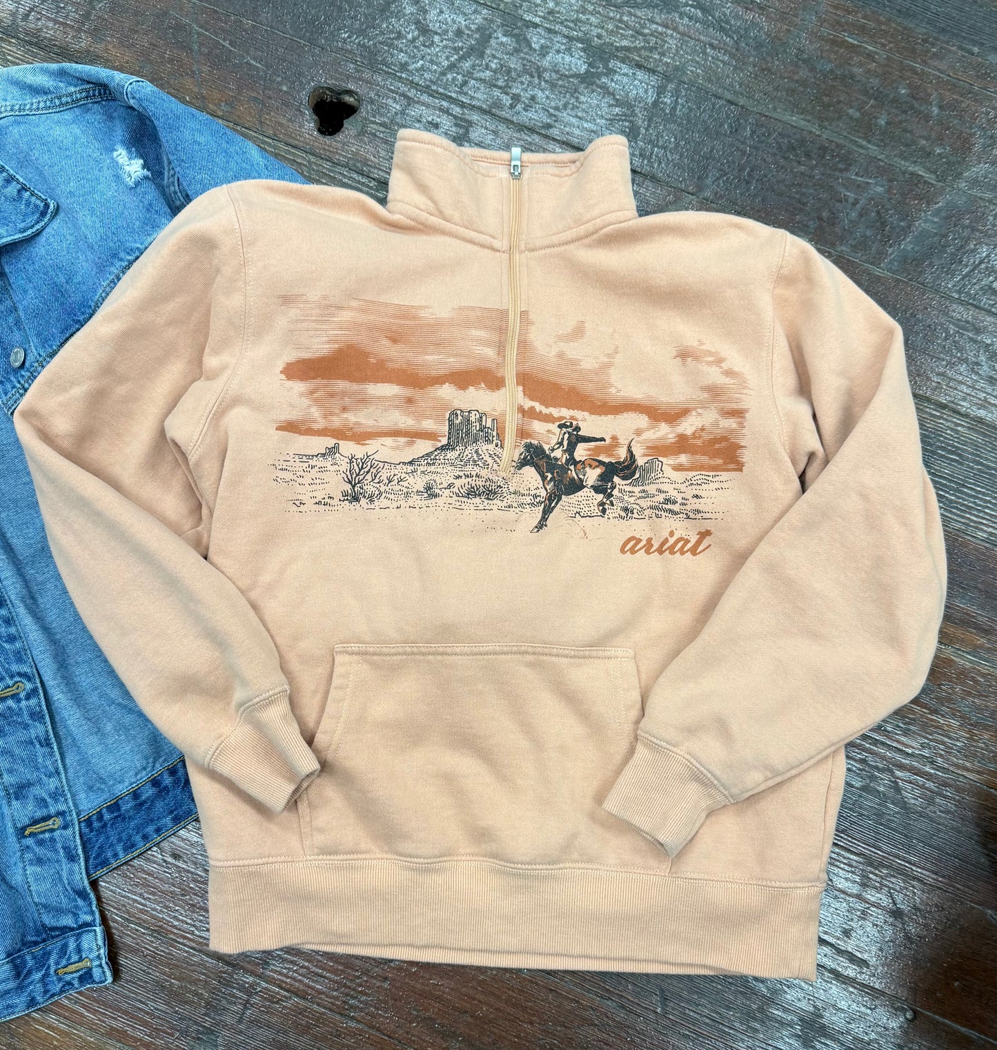 ariat peach Tops, small