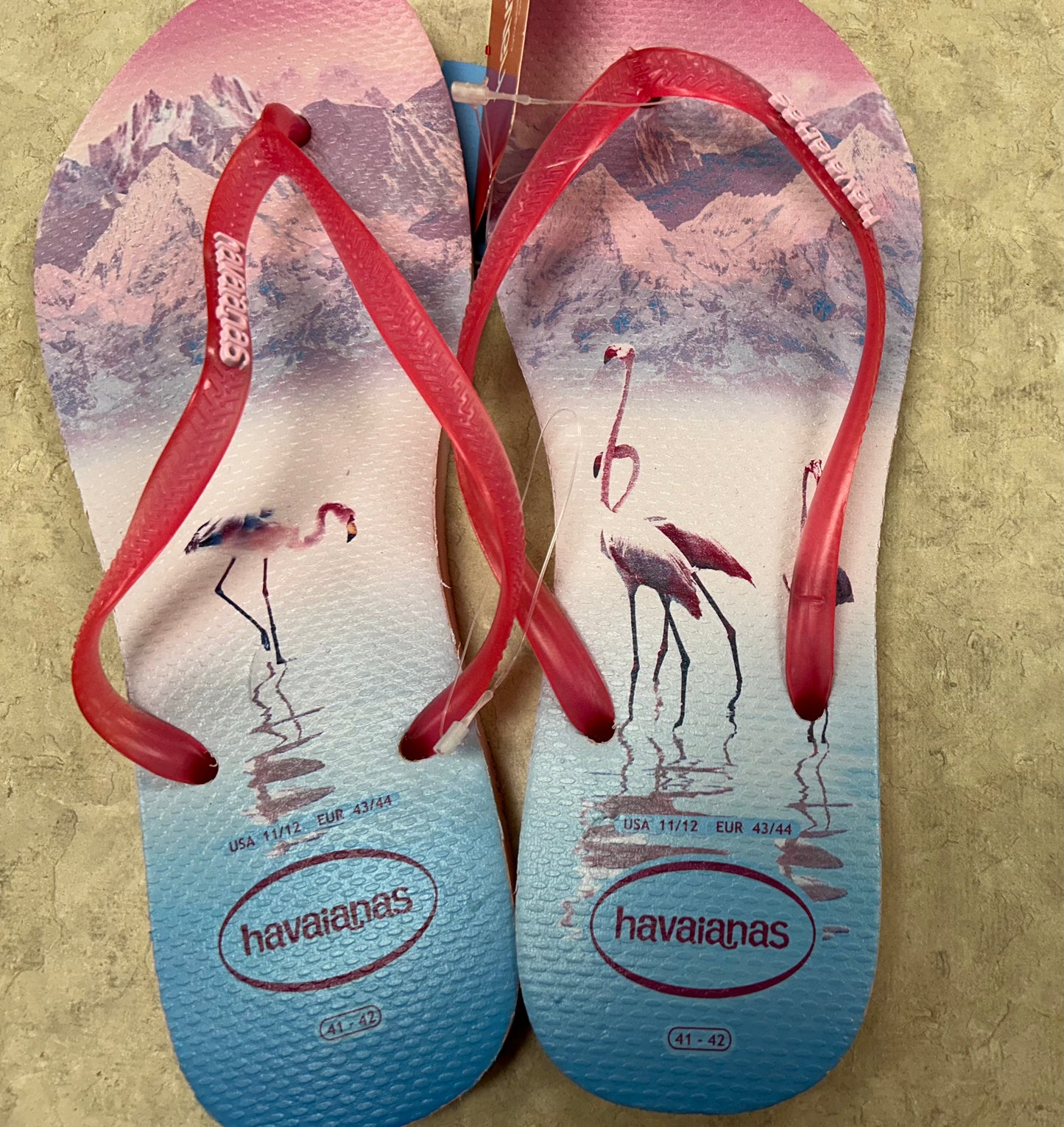 Havaianas Pink Sandals, 11/12
