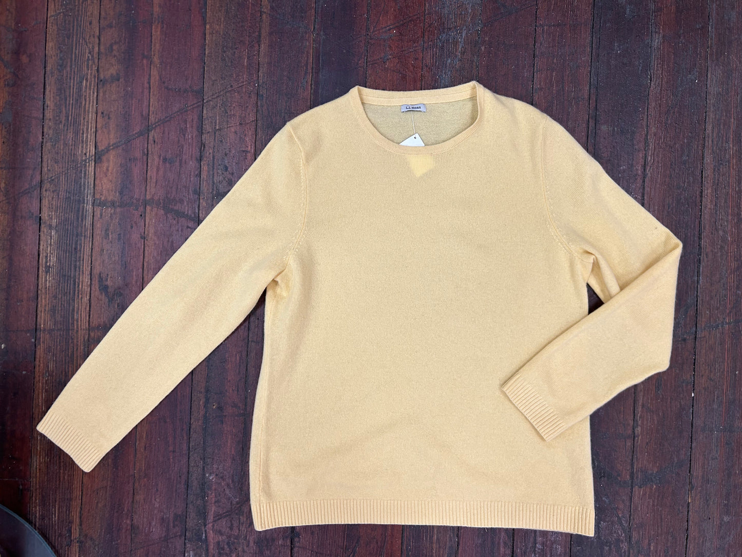 LL Bean Yellow Sweaters, M