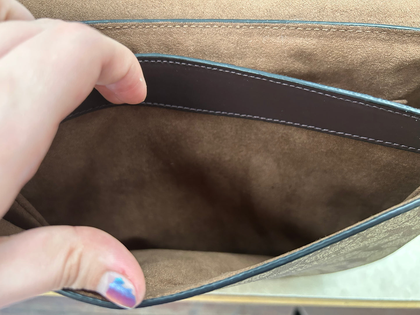 Coach Orange/Brown Purses, Shoulderbag