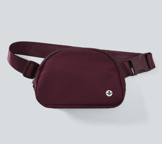 Halara Burgundy Purses, Belt Bag