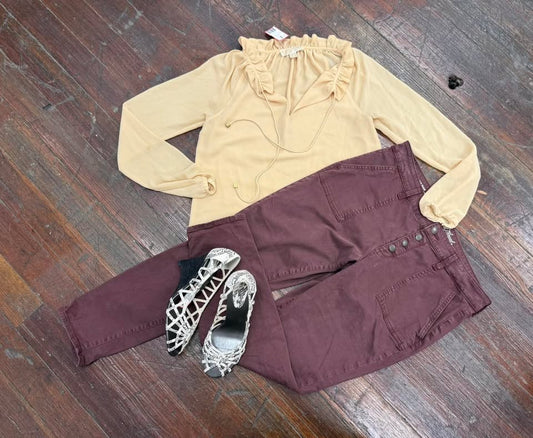 Universal Thread Maroon Pants, 12/31R