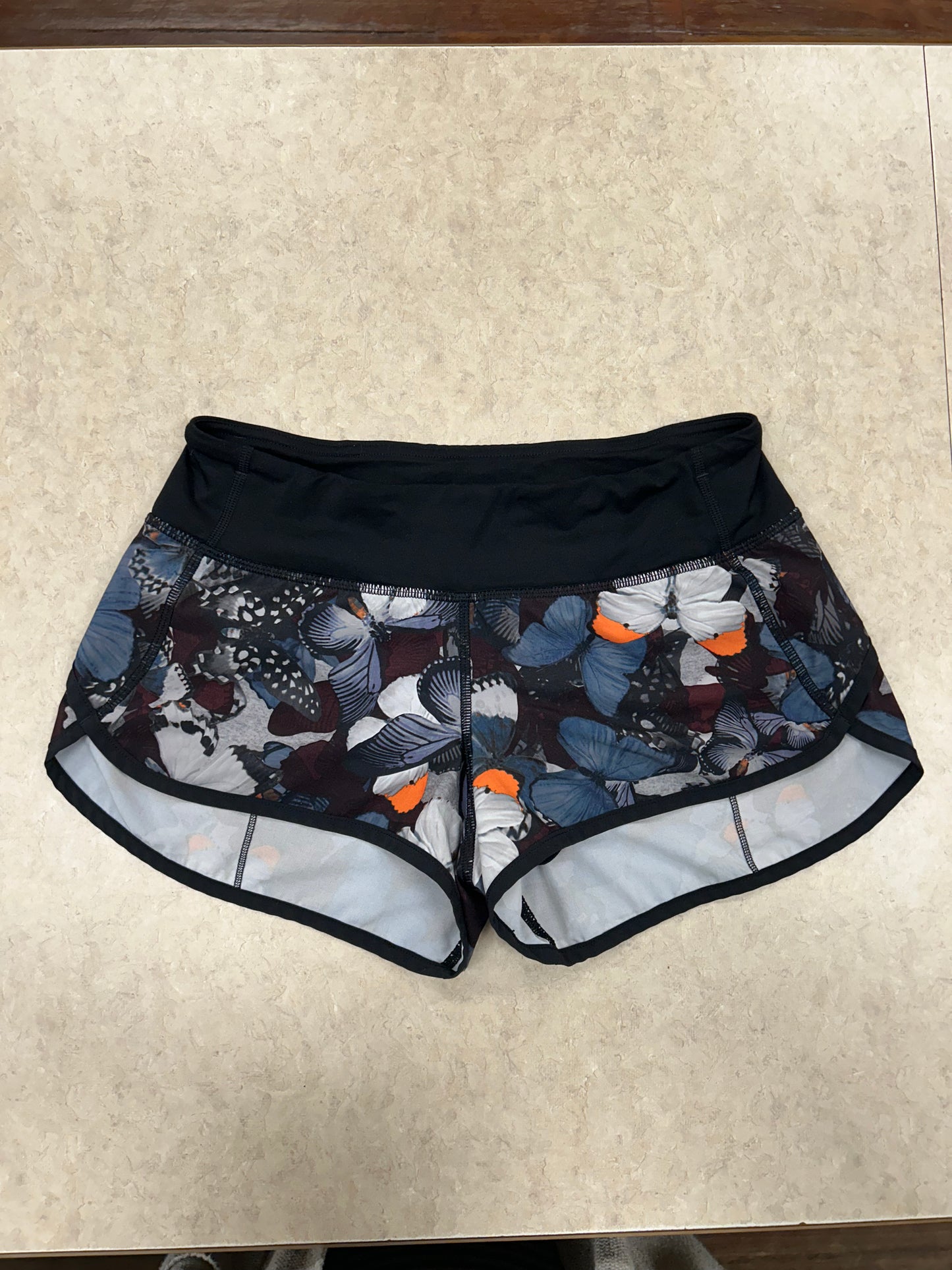 Lululemon Black Multi Activewear Shorts, 4