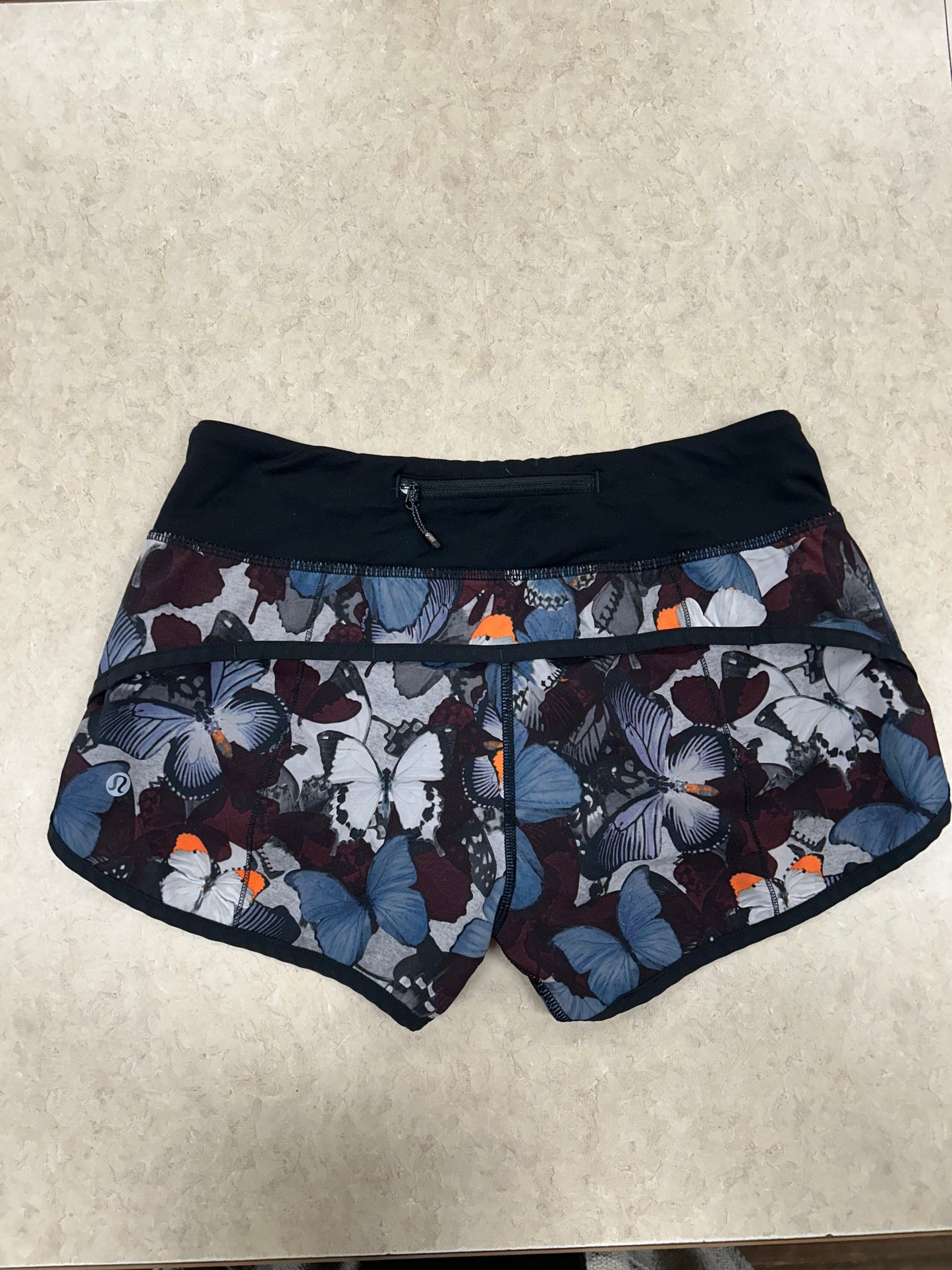 Lululemon Black Multi Activewear Shorts, 4