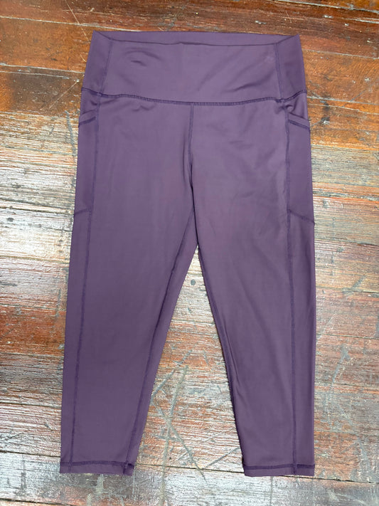 Zyia Eggplant Activewear, 14/16