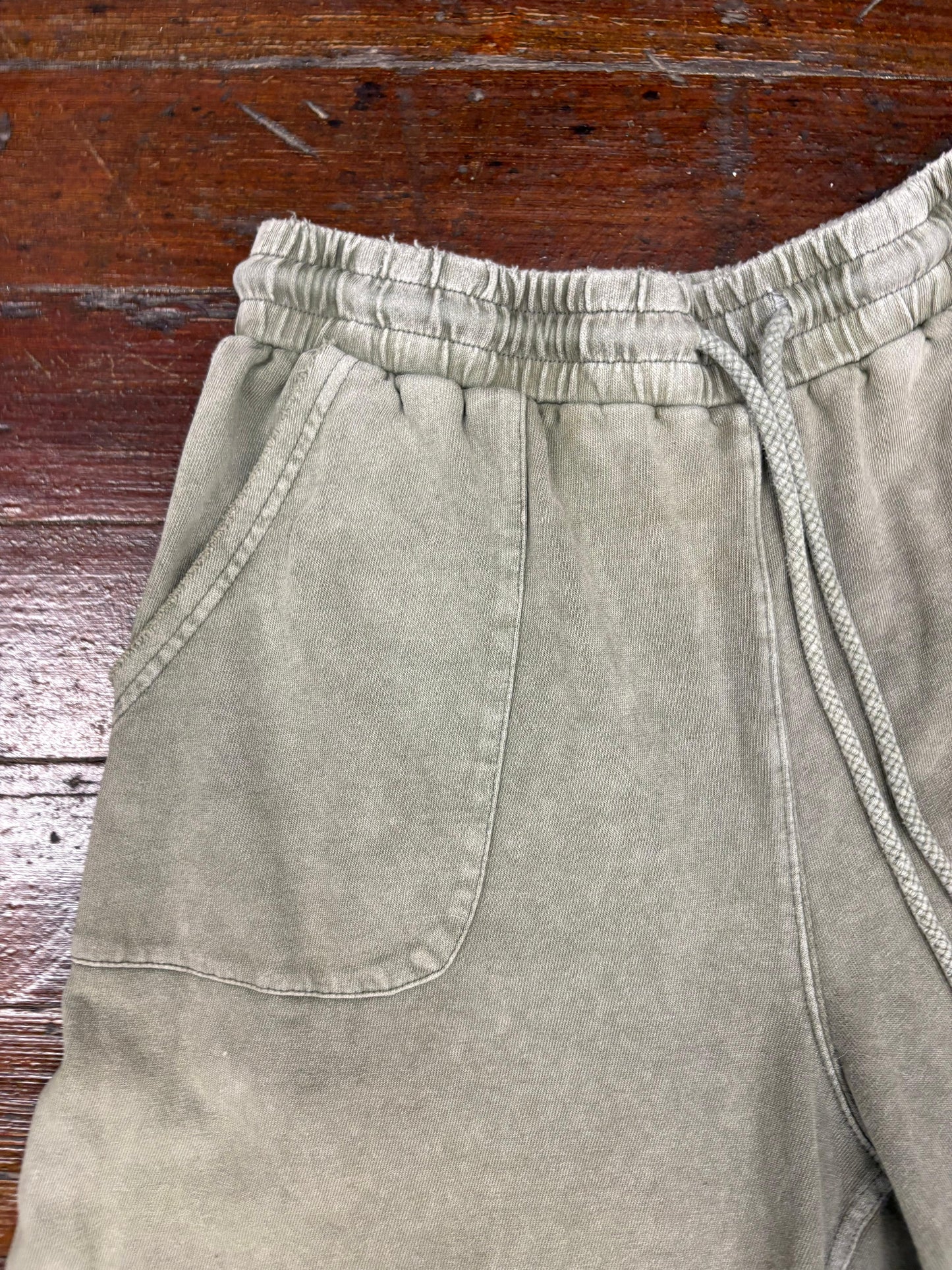 Three Bird Nest Green Pants, S