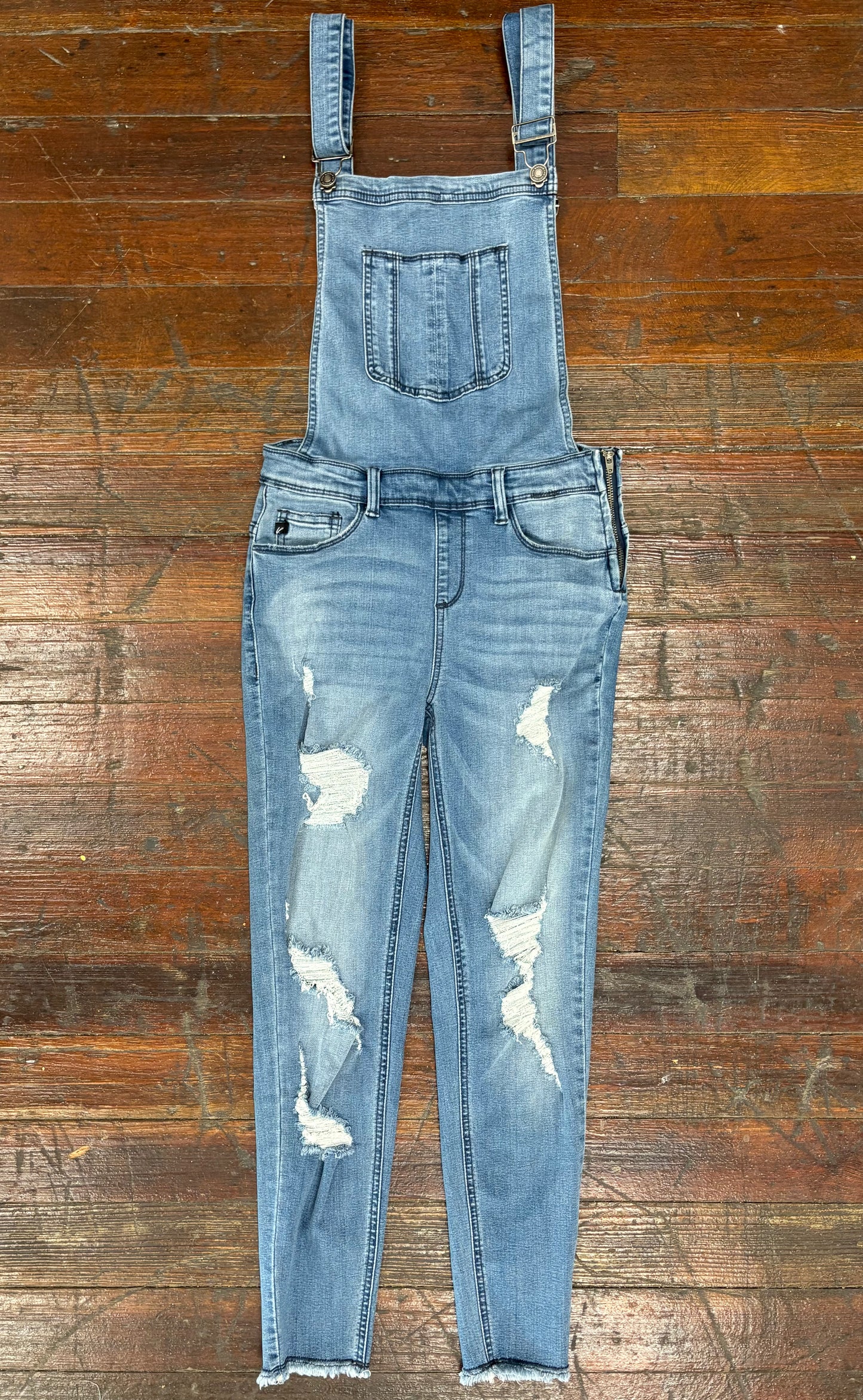 KanCan Blue Overalls, S/27
