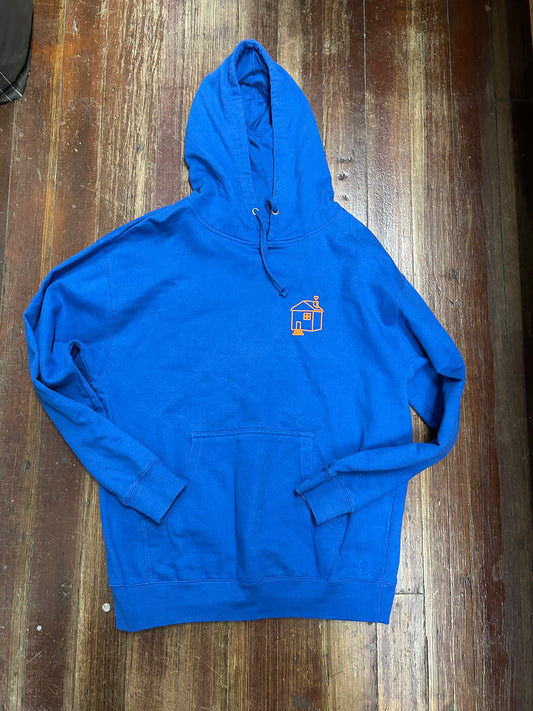 harry styles blue Hoodies, large