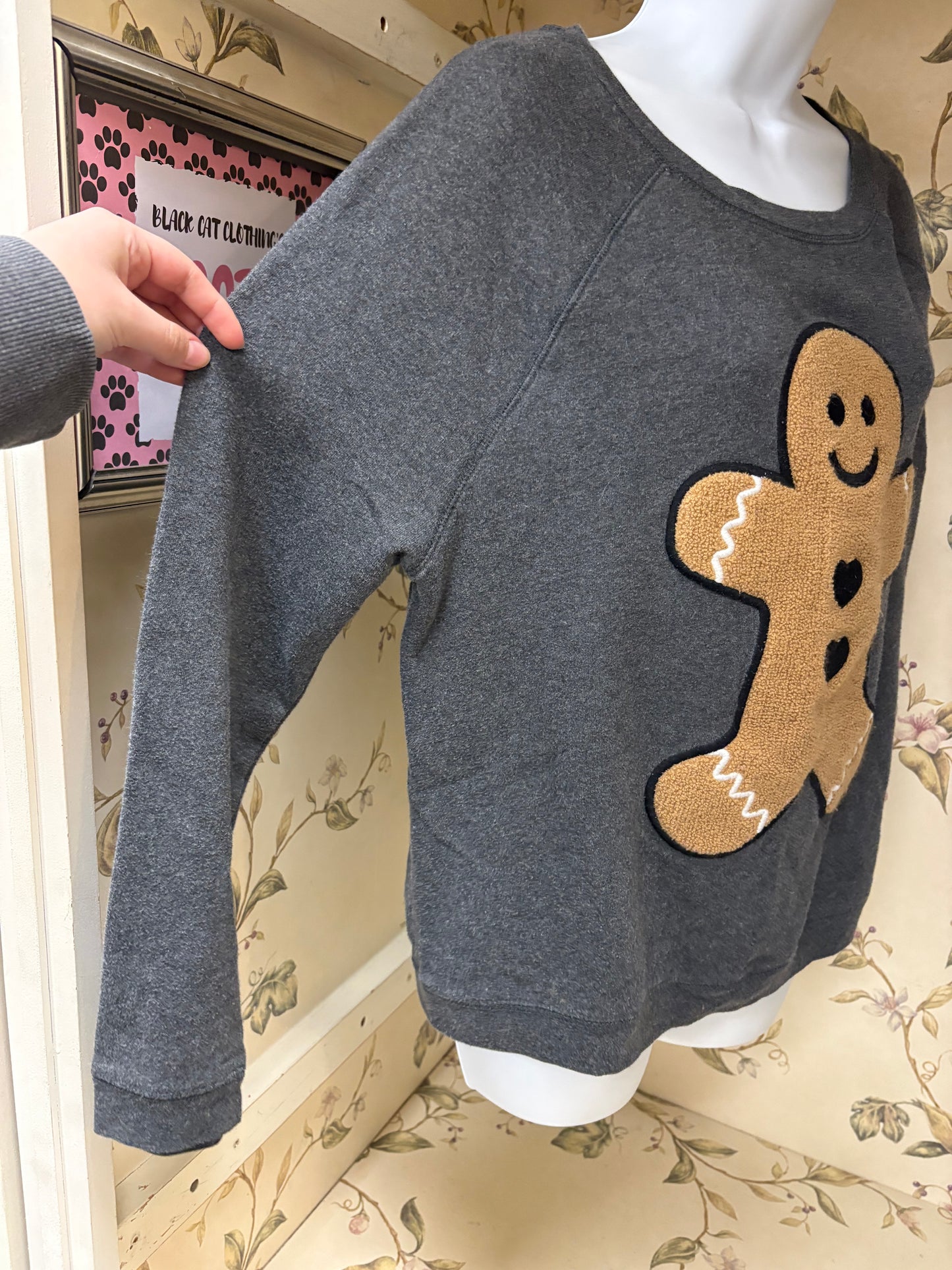 Bethany Mota Gray Sweaters, M