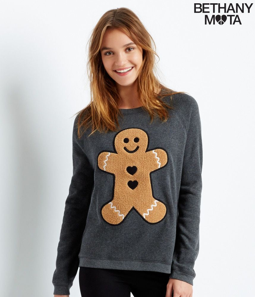 Bethany Mota Gray Sweaters, M