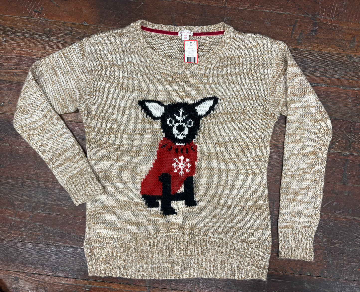 Xhilaration Brown Sweaters, M