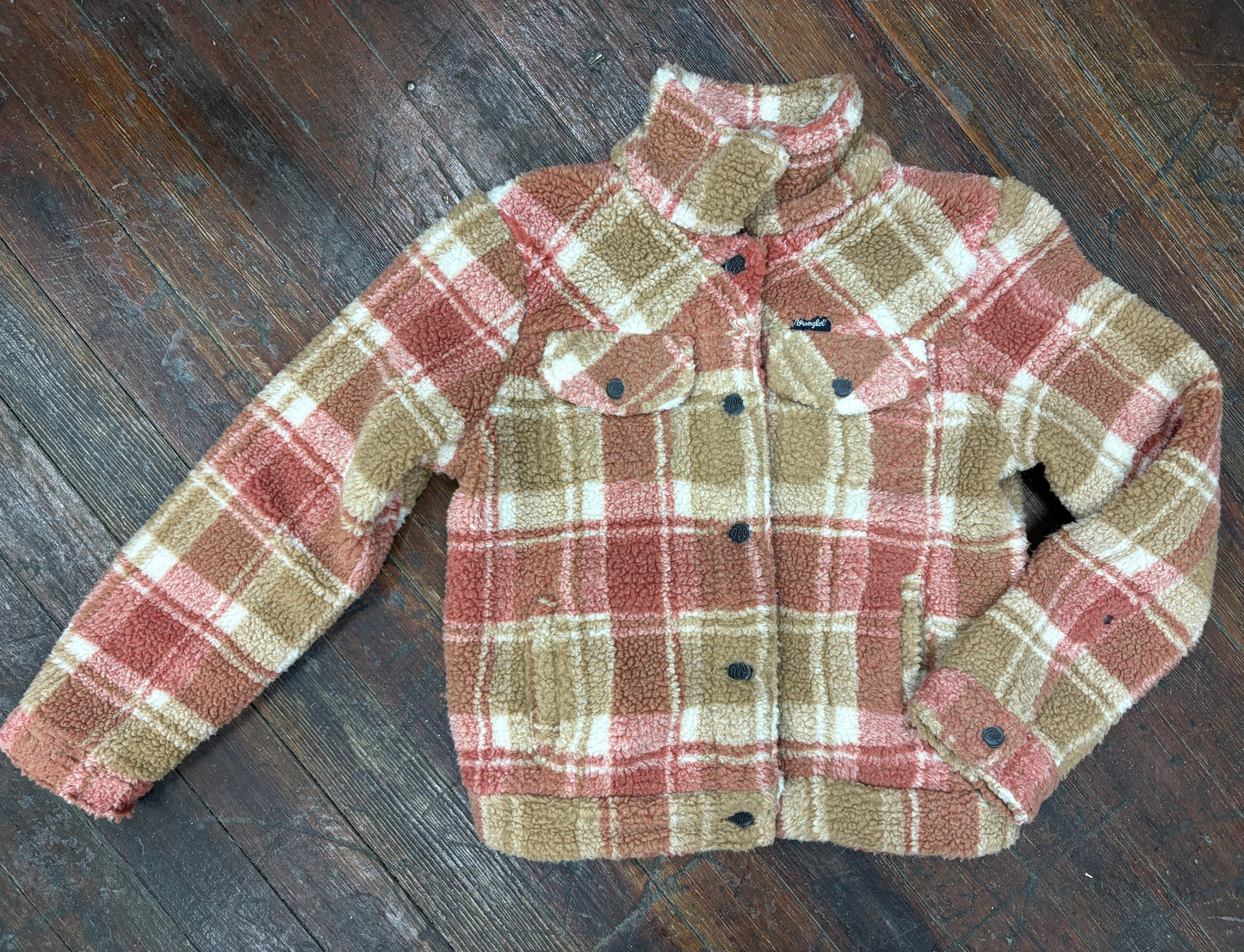 Wrangler Orange/Brown Jackets, S