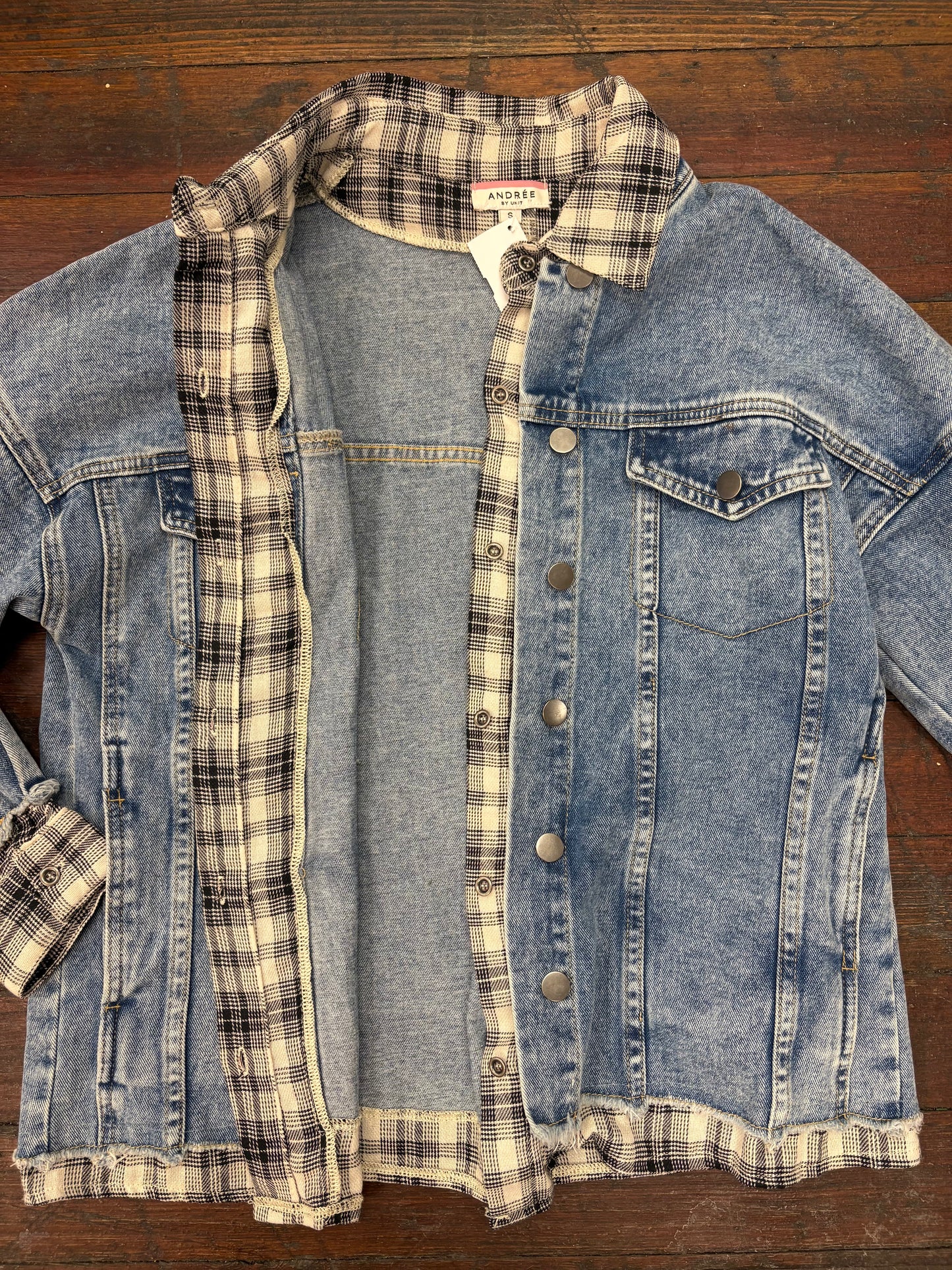 Andree by Unit Blue Jean Jackets, S