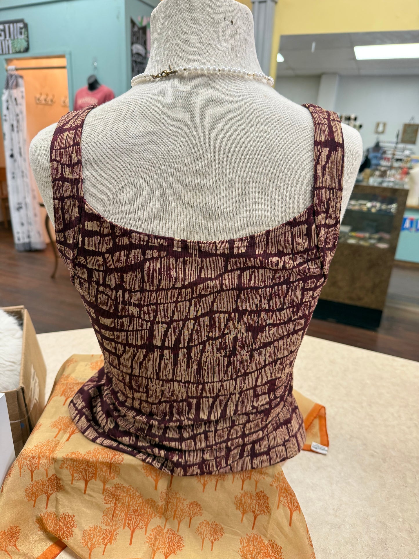 ValerieStevens brown Tops, small