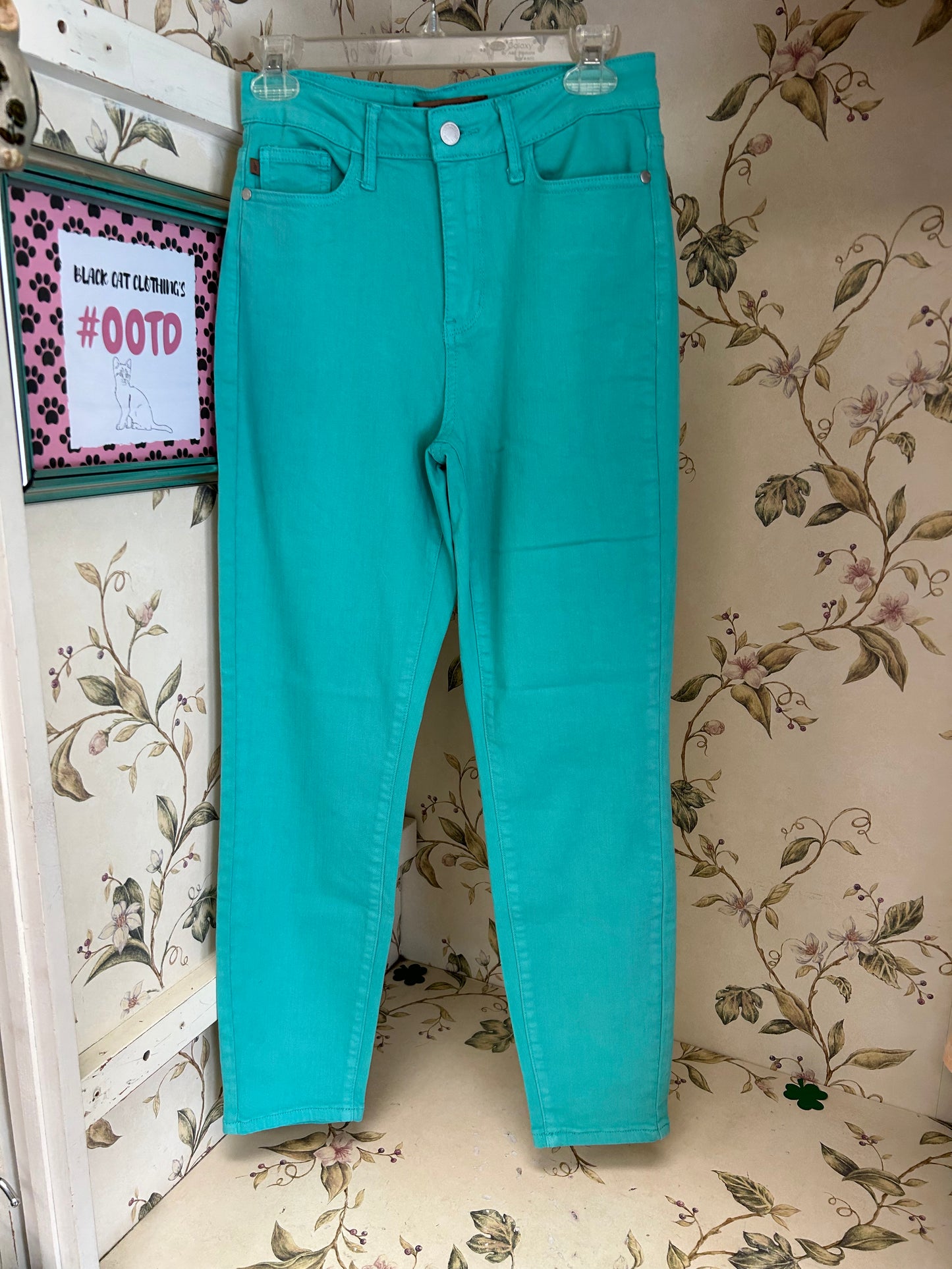 judy blue teal Pants, 3/26