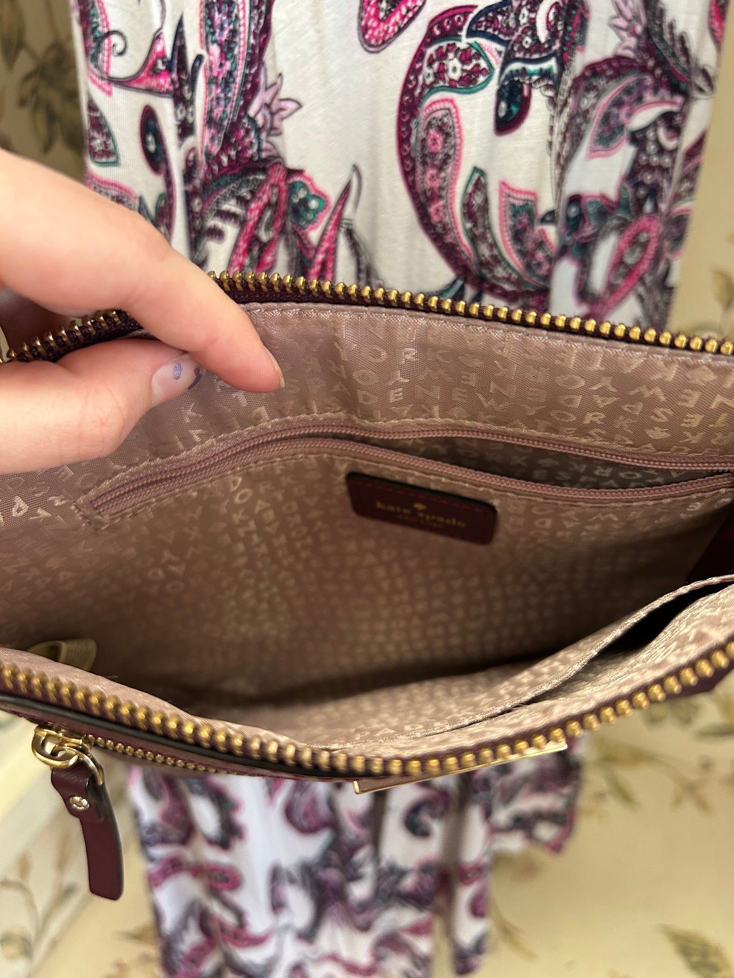 Kate Spade Red Purses, Maroon