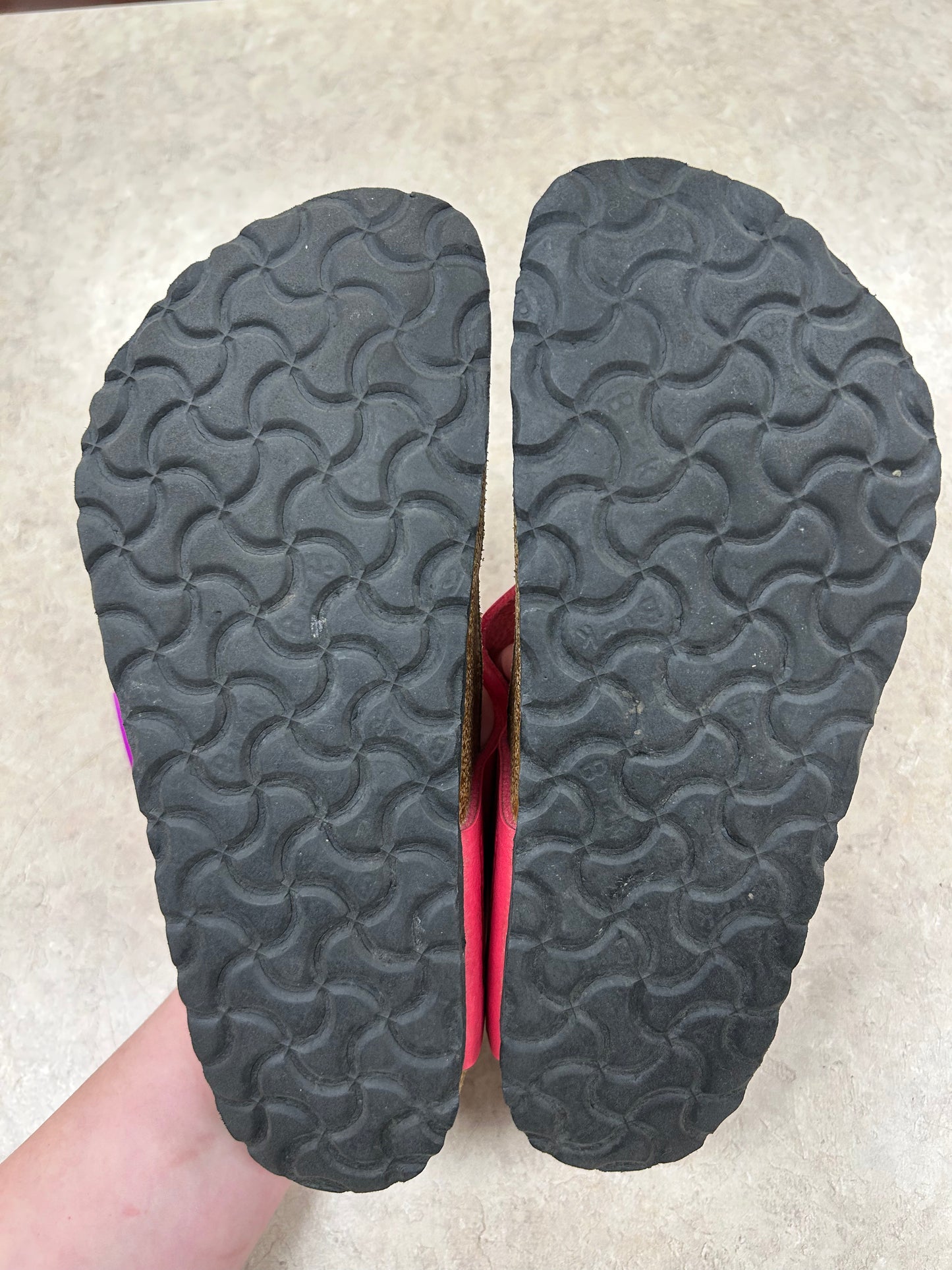 Birkenstock Pink/Brown Sandals, 6.5