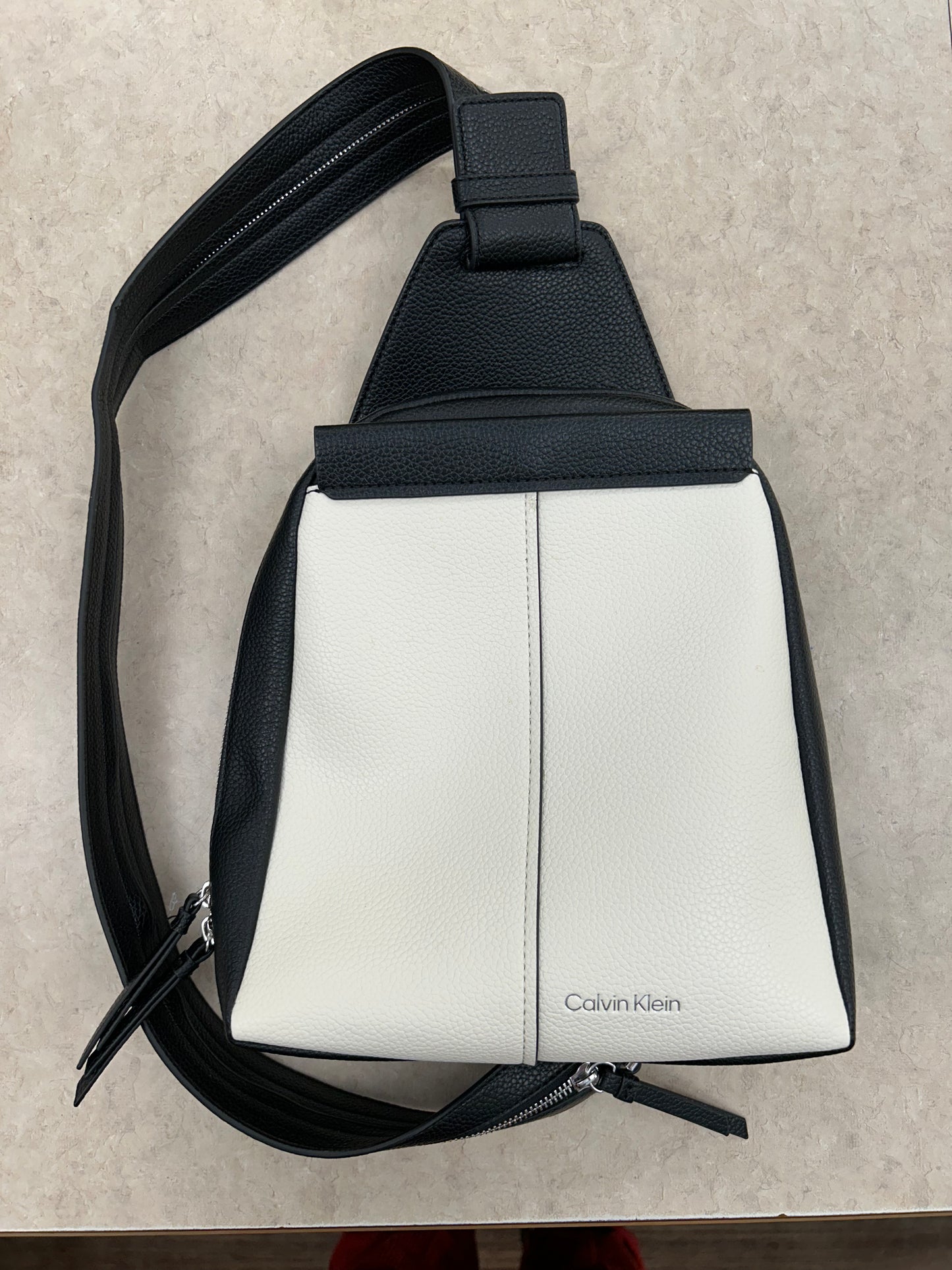 Calvin Klein Cream/Black Purses, Sling