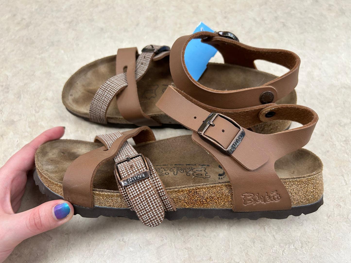 Birkenstocks Brown Sandals, 6N