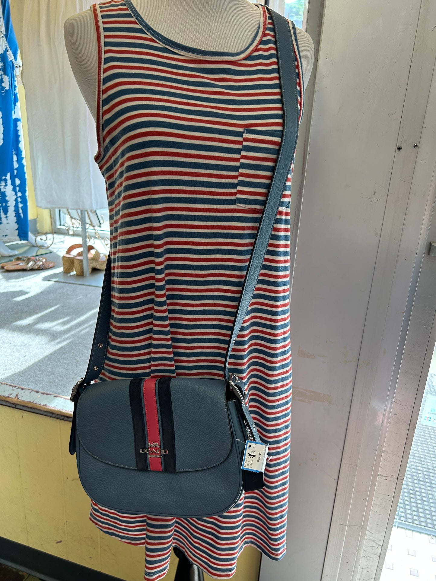 Coach Blue/Pink Purses, Crossbody