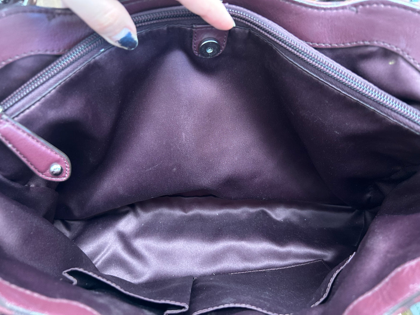Coach Burgundy Purses, Shoulderbag