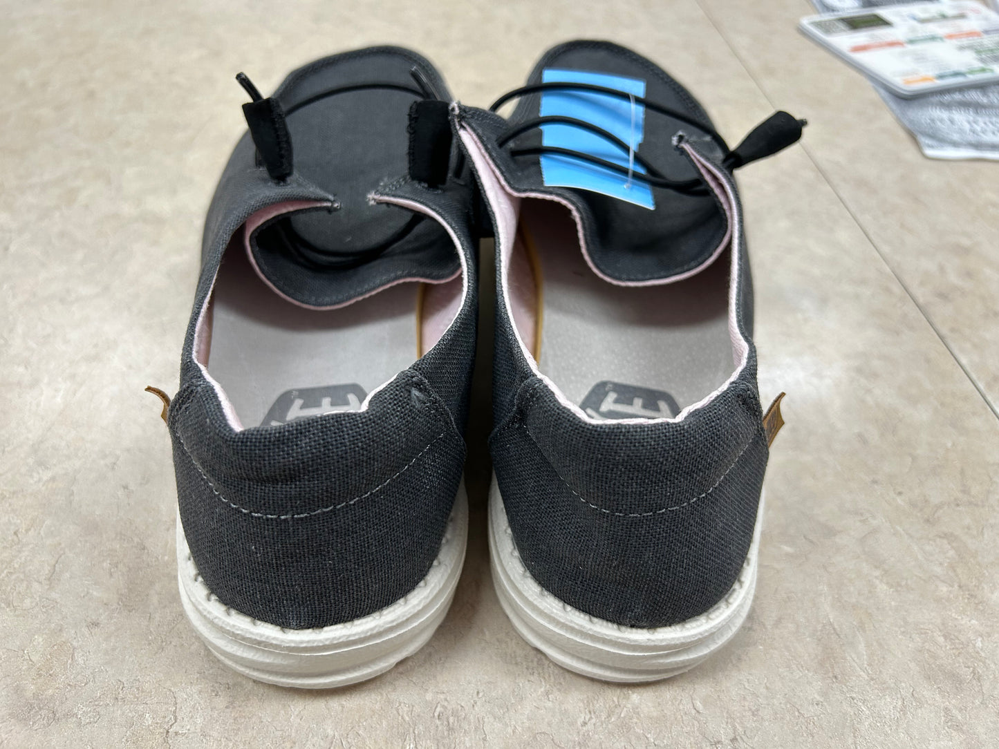 Hey Dude Gray Shoes, 10