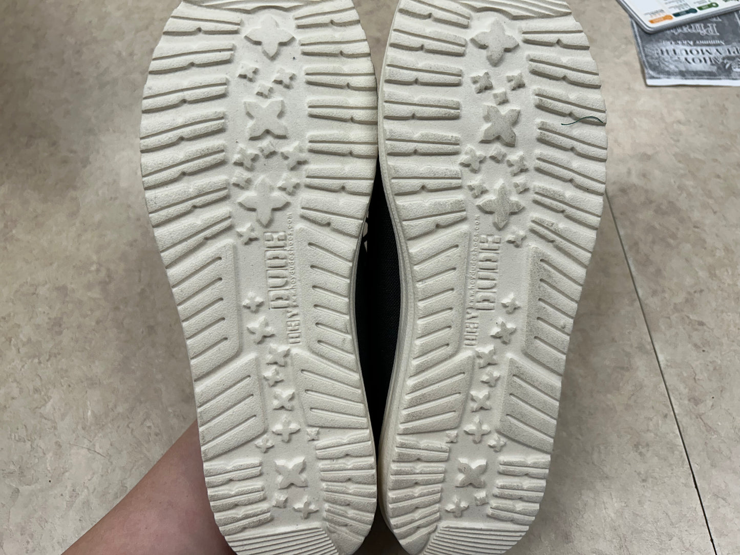 Hey Dude Gray Shoes, 10