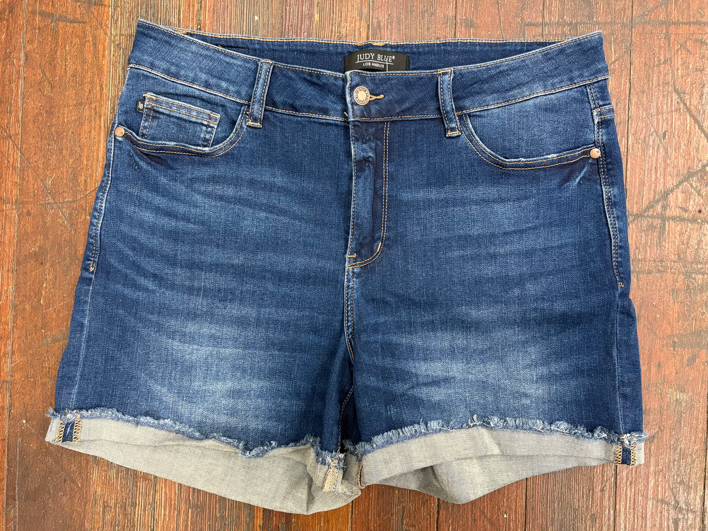 Judy Blue Denim Shorts, 1XL