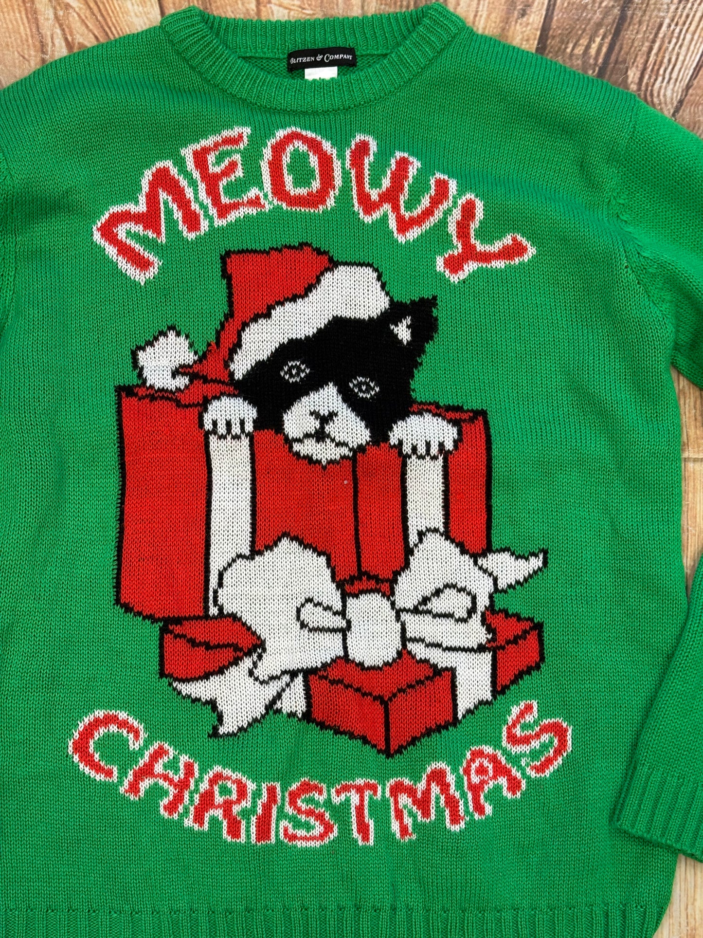 Blitzen & Company green Sweaters, large