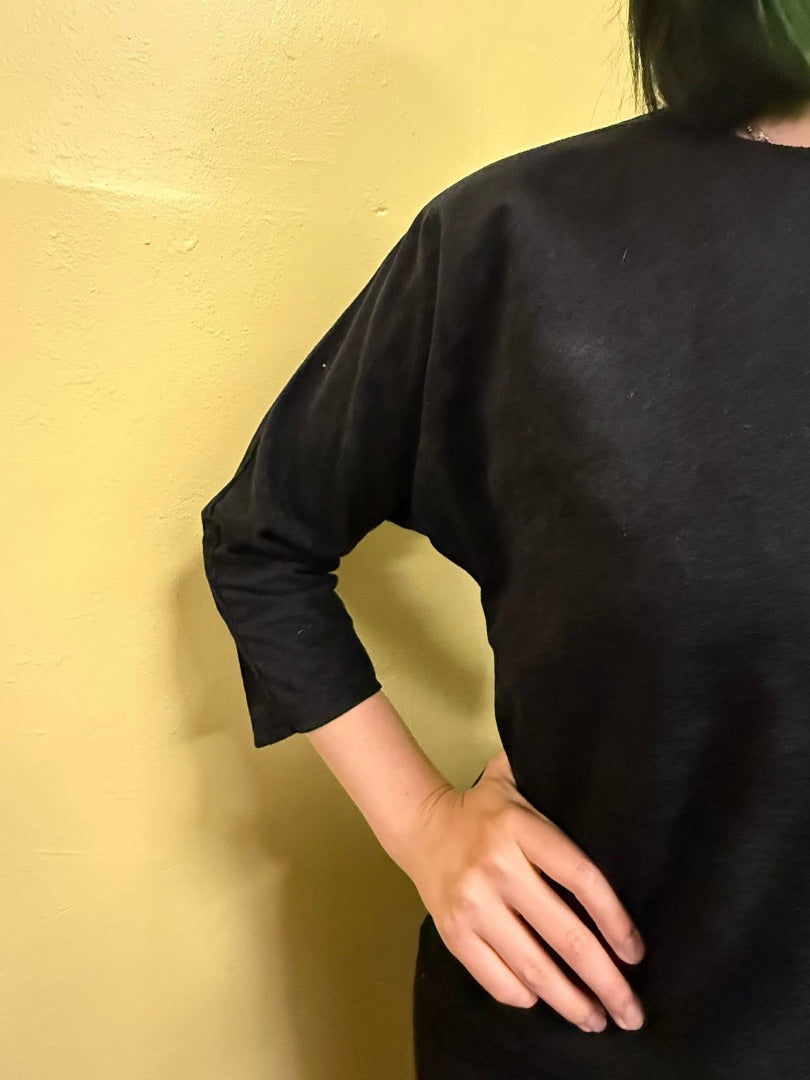 Midi dolman Black 80s Dresses, large