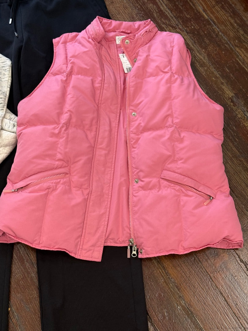 Talbots Pink Vests, M