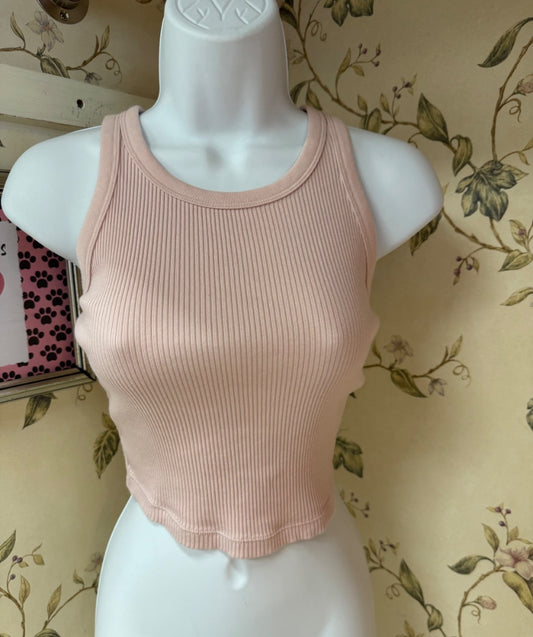 uniqlo pink Tank Tops, m