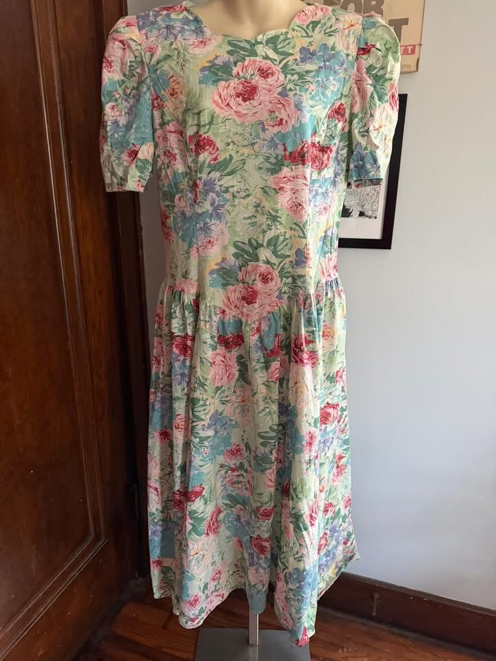 Jessica Howard floral Vintage dress, 12