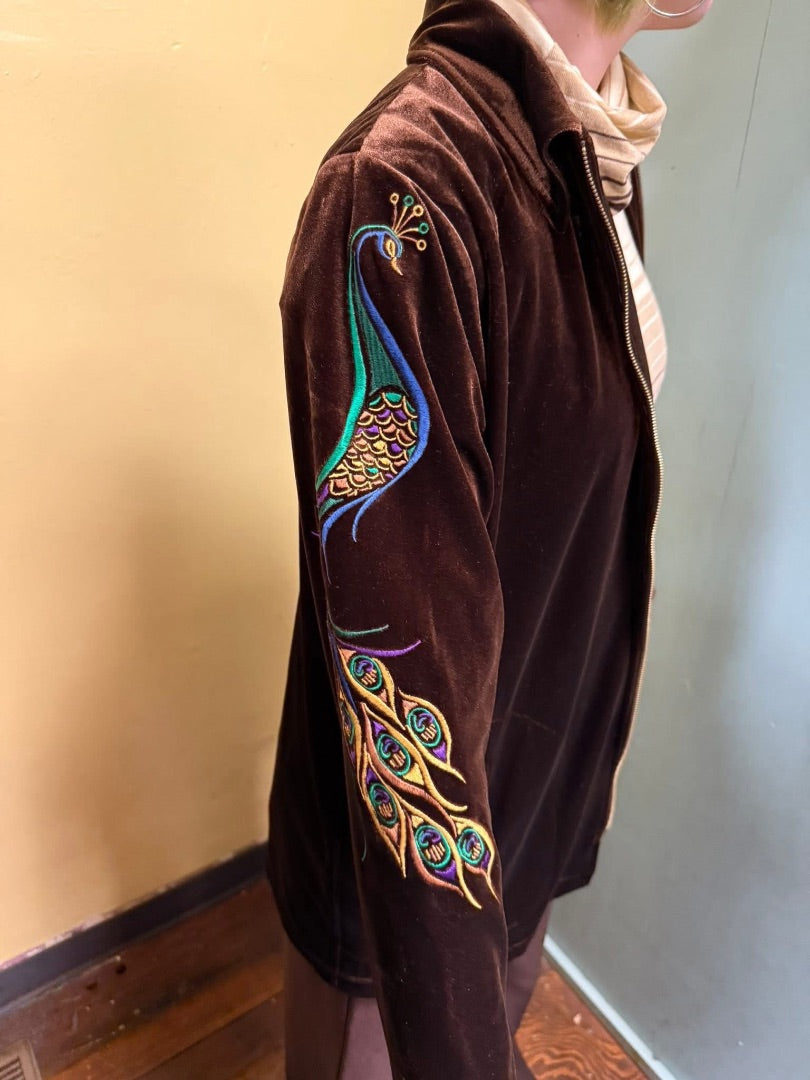 Bob Mackie Brown vintage top