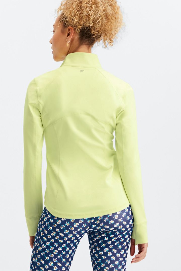 Fabletics Green Activewear Jackets, S