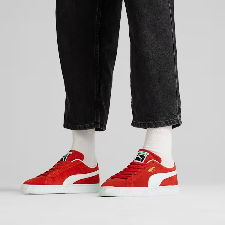 Puma Red/White Shoes, 10/10.5